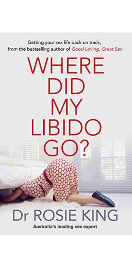 Book cover - "Where did my libido go?" by Dr Rosie King